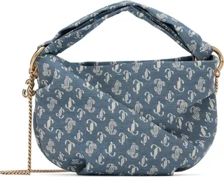 Jimmy Choo Blue Bonny Bag