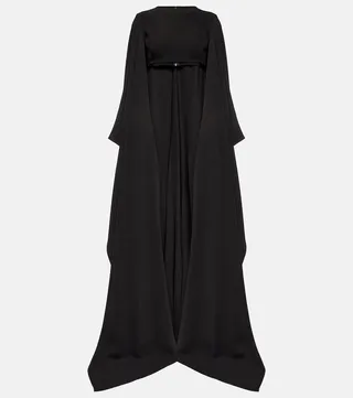 Silk cape