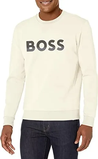 BOSS Men's Iconic Logo Crewneck Sweatshirt
