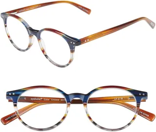 Case Closed 49mm Round Reading Glasses
