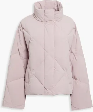Aina quilted shell down jacket