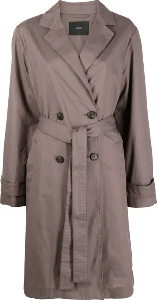Haverfield double-breasted trench coat