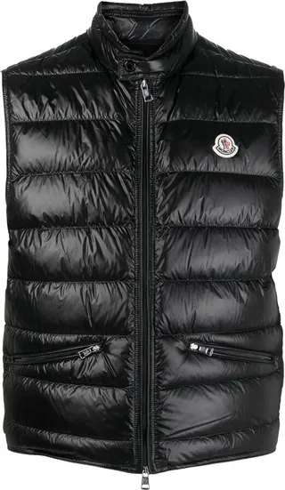 Quilted Logo Gilet