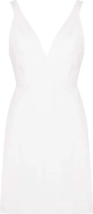 Ella V-neck mini dress
