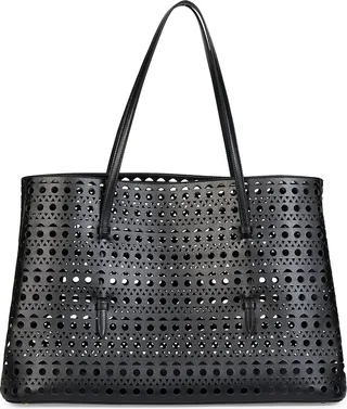 Mina 50 Perforated Leather Tote