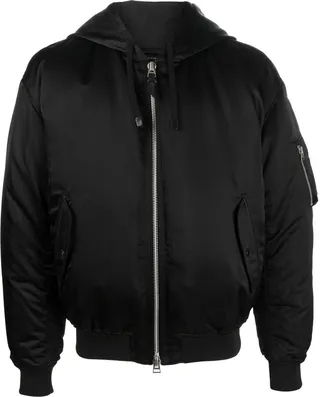 Hooded Bomber Jacket