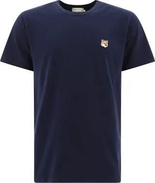 Maison Kitsuné Fox Head Patch T-Shirt