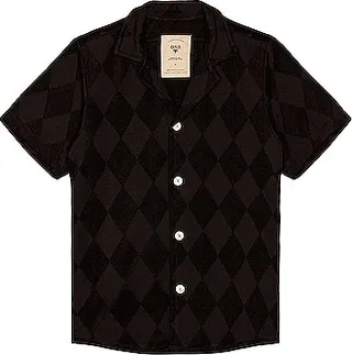 OAS Black Diamond Shirt in Black