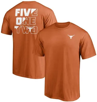 Men's Texas Orange Texas Longhorns Hometown Collection 2-Hit T-shirt