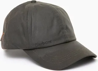 Olive Wax Sports Cap
