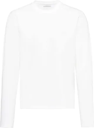 logo plaque long-sleeved T-shirt