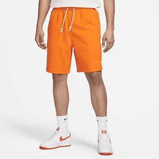 Nike Men's Standard Issue Dri-FIT 8" Basketball Shorts in Orange