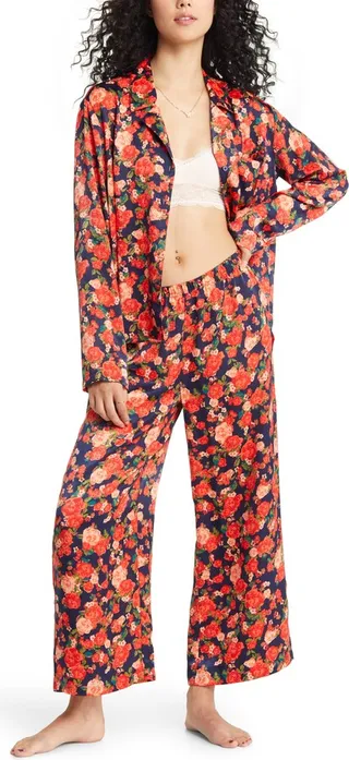 Satin Pajama Set
