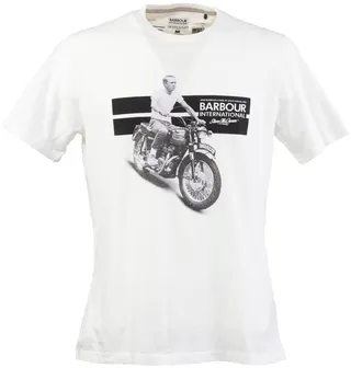 Barbour Logo Printed Short-Sleeved T-Shirt