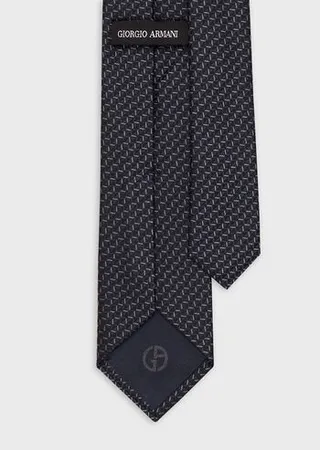 Pure silk jacquard tie