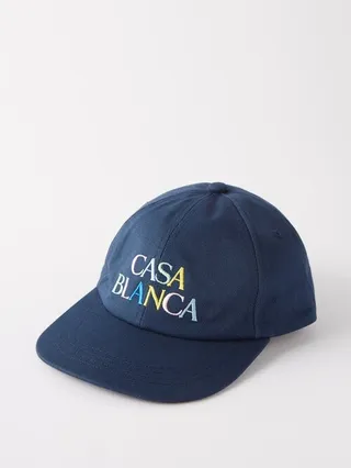 Logo-embroidered Cotton Baseball Cap
