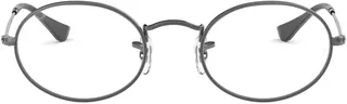 Unisex 48mm Oval Optical Glasses
