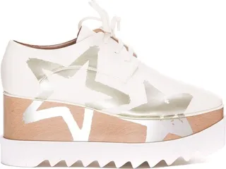 Stella McCartney Star Printed Platform Sneakers
