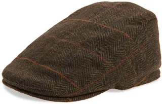 Cheviot Driving Cap with Ear Flaps