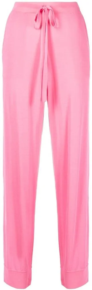 Knit Drawstring Track Pants
