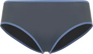 Contrast-Trim Bikini Bottoms