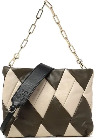 Cubo Selva leather bag