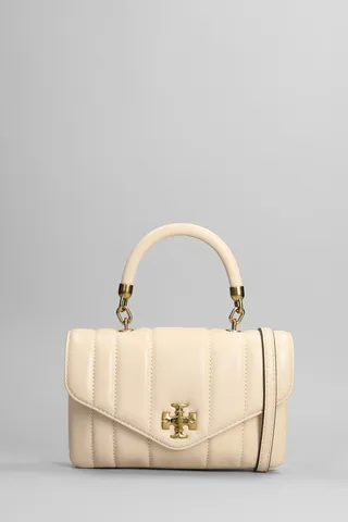 Kira Shoulder Bag In White Leather