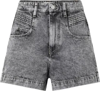 Denim Shorts Grey