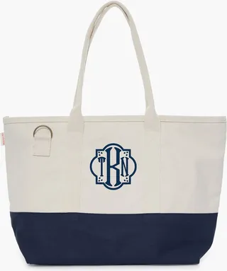 Colorblock Utility Tote