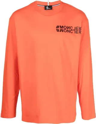 logo-appliqué cotton T-shirt