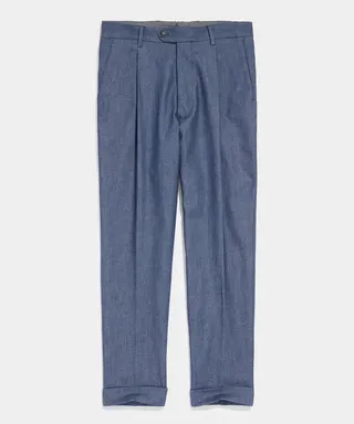 Italian Denim Madison Suit Pant