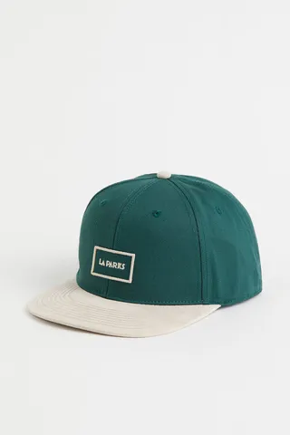 Cap with Appliqué