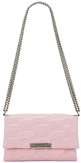 Balenciaga Small Triplet Bag in Pink