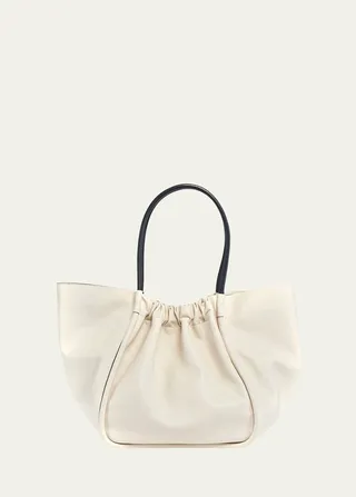 XL Ruched Tote Bag