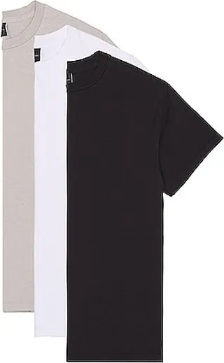 JOHN ELLIOTT Foundation 3 Pack Tees in Grey