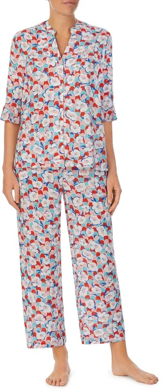 Print Crop Pajamas