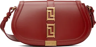 Versace Red Greca Goddess Bag