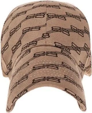 Balenciaga Monogram Printed Baseball Cap