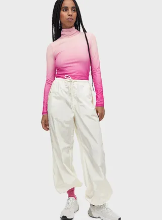 Turtle Neck Knitted Top