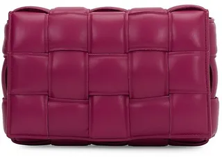 The Cassette Padded Leather Crossbody Bag