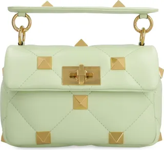 Valentino Garavani - Roman Stud Leather Mini Crossbody Bag
