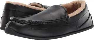 Deer Stags Spun Slipper (Black Smooth) Men's Shoes