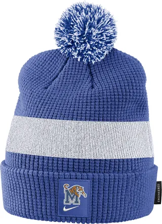 Memphis Nike Unisex College Pom Beanie in Blue