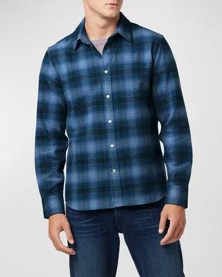 Men's Boucle Flannel Sport Shirt