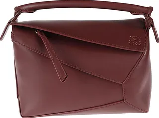 LOEWE- Puzzle Edge Small Leather Handbag