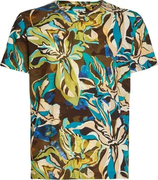all-over floral-print T-shirt
