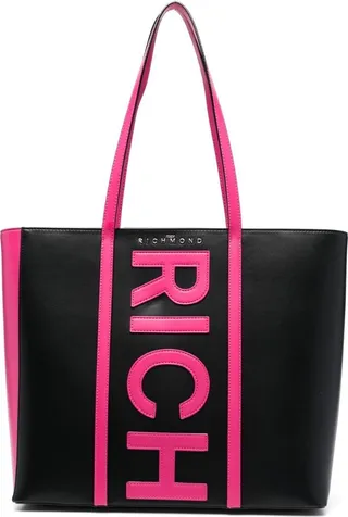 Logo-Embossed Tote Bag