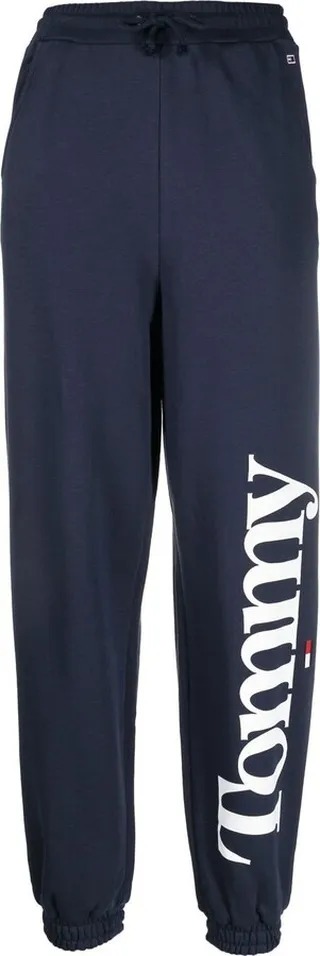 Logo-Print Drawstring Track Pants