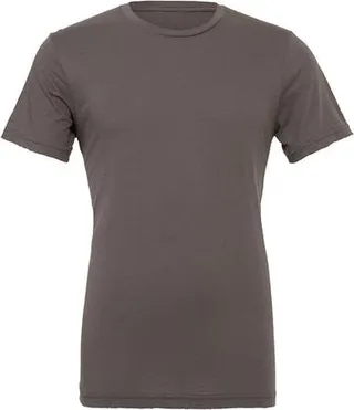 BELLA + CANVAS Bella + Canvas Adults Unisex Crew Neck T-Shirt (Asphalt) - Brown
