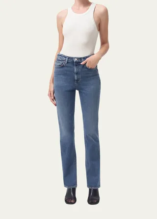 Valen High-Rise Slim Bootcut Jeans